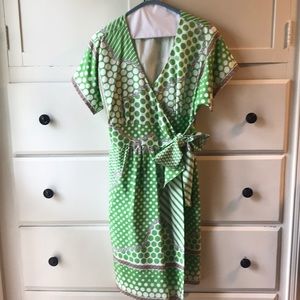 Tibi wrap dress size 8